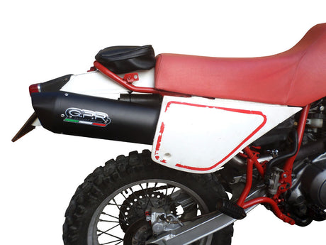 Yamaha Tt 600 1983-97 Exhaust GPR Slip-on Furore Nero