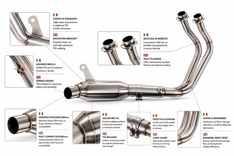 Yamaha YZF R7 2021-2024 Exhaust GPR Full System M3 Black Titanium - photo 8