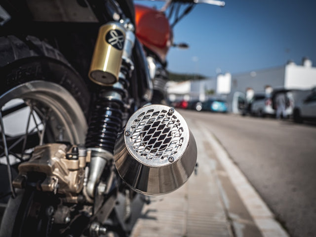 Bmw R65 ls 1981-1985 Exhaust GPR Silencer without link pipe Ultracone Inox CafÃ¨ Racer