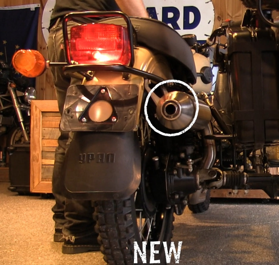 Ural Gear Up 2017-2019 Exhaust GPR Mid-Line Ultracone High Level - photo 5