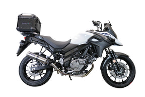 Suzuki V-Strom 1050 XT 2020-2024 GPR Tech 35L Aluminum Top Case, Black with Mounting Plate - photo 1
