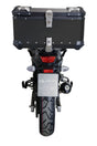Suzuki V-Strom 800DE - 800SE 2025-2026 GPR Tech 55L Aluminum Top Case, Black with Mounting Plate - photo 1
