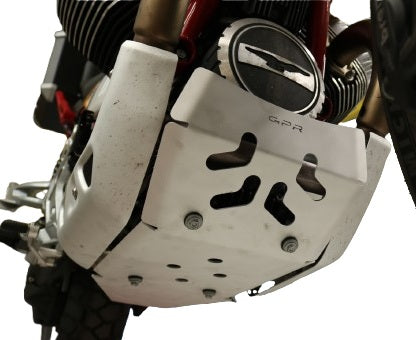 Moto Guzzi V85TT 2019-2020 Titanium Skid Plate GPR TECH - photo 2