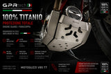 Moto Guzzi V85TT 2019-2020 Titanium Skid Plate GPR TECH - photo 1