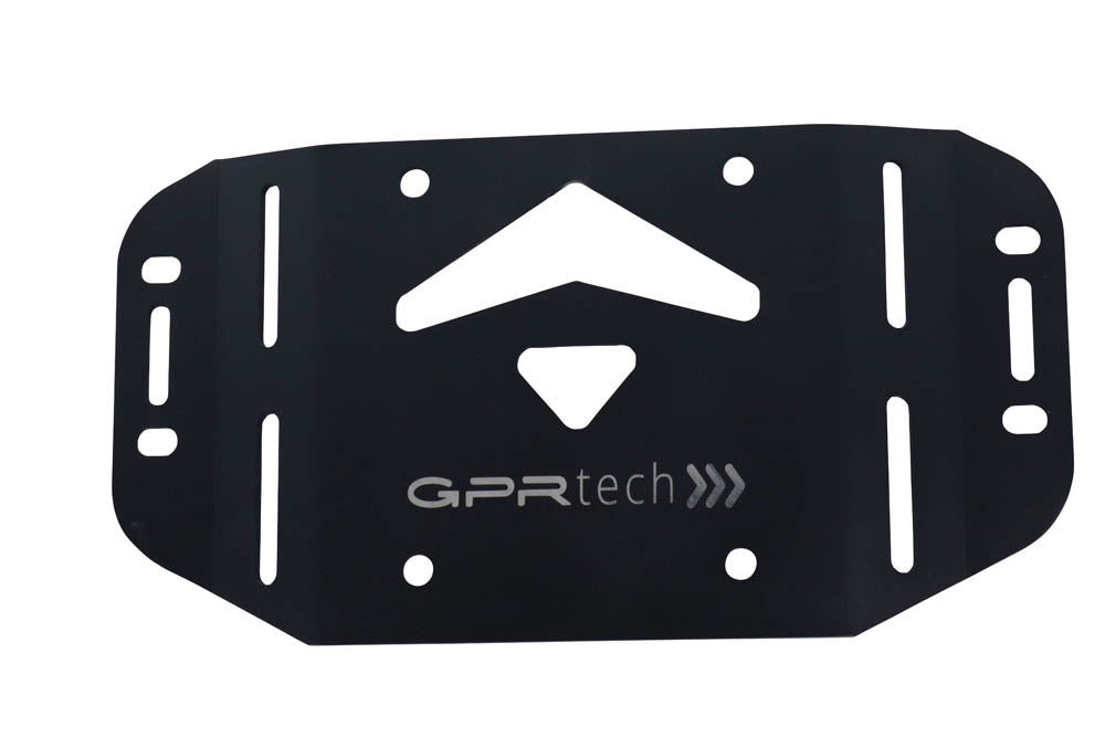 Kawasaki GTR 1400 2017-2018 GPR Tech Stainless Steel Top Case Mounting Plate 35L - photo 1