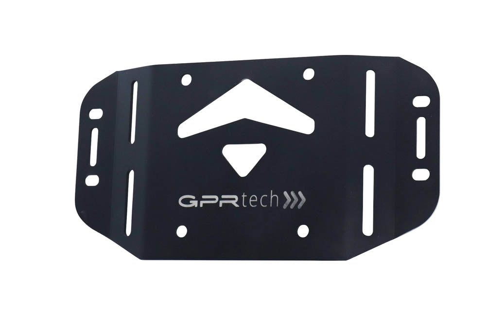Kawasaki GTR 1400 2015-2016 GPR Tech Stainless Steel Top Case Mounting Plate 35L - photo 3