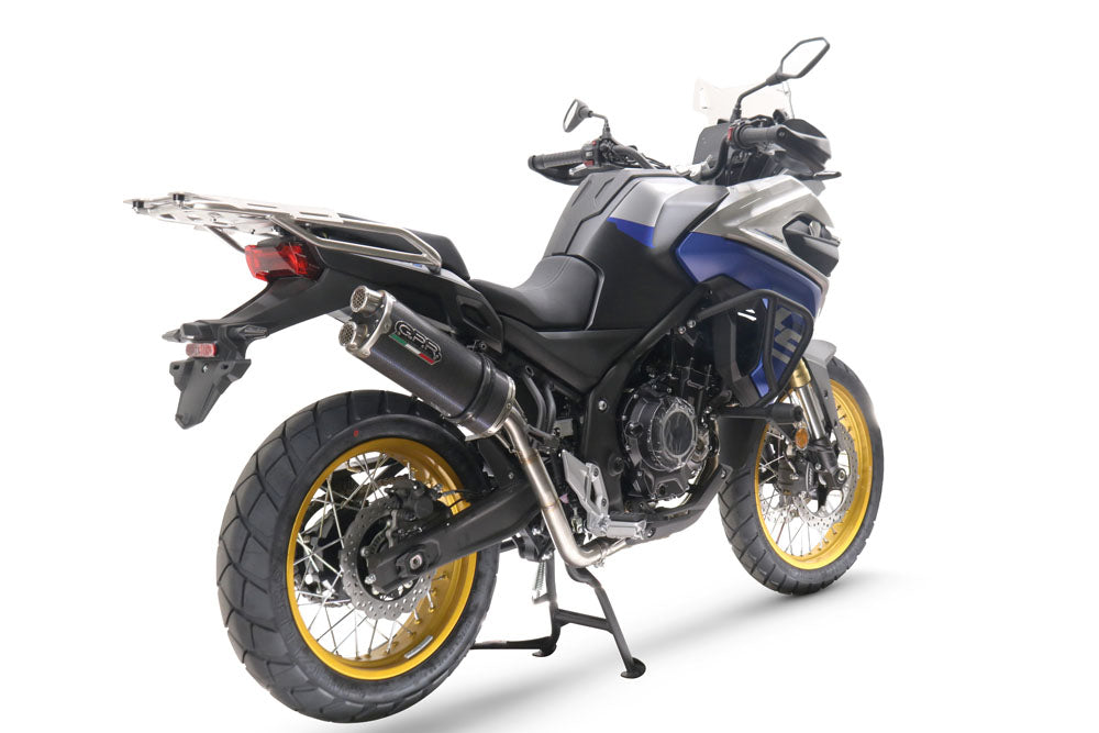 Voge 525DSX 2025-2026 Exhaust GPR Slip-on Dual Poppy