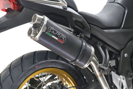 Voge 525DSX 2023-2024 Exhaust GPR Slip-on Dual Poppy