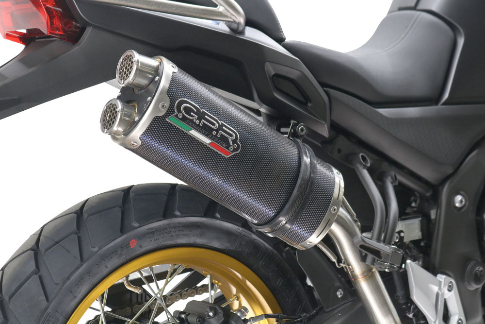 Voge 525DSX 2025-2026 Exhaust GPR Slip-on Dual Poppy