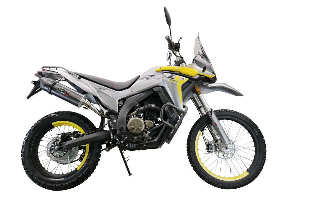 Voge 300Rally 2022-2024 Exhaust GPR Slip-on Furore Evo4 Poppy