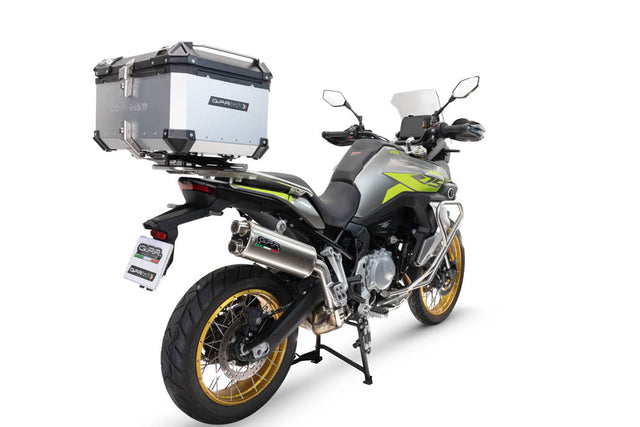 Voge 900DSX 2026-2027 GPR Tech 45L Aluminum Top Case, Silver with Mounting Plate - photo 1