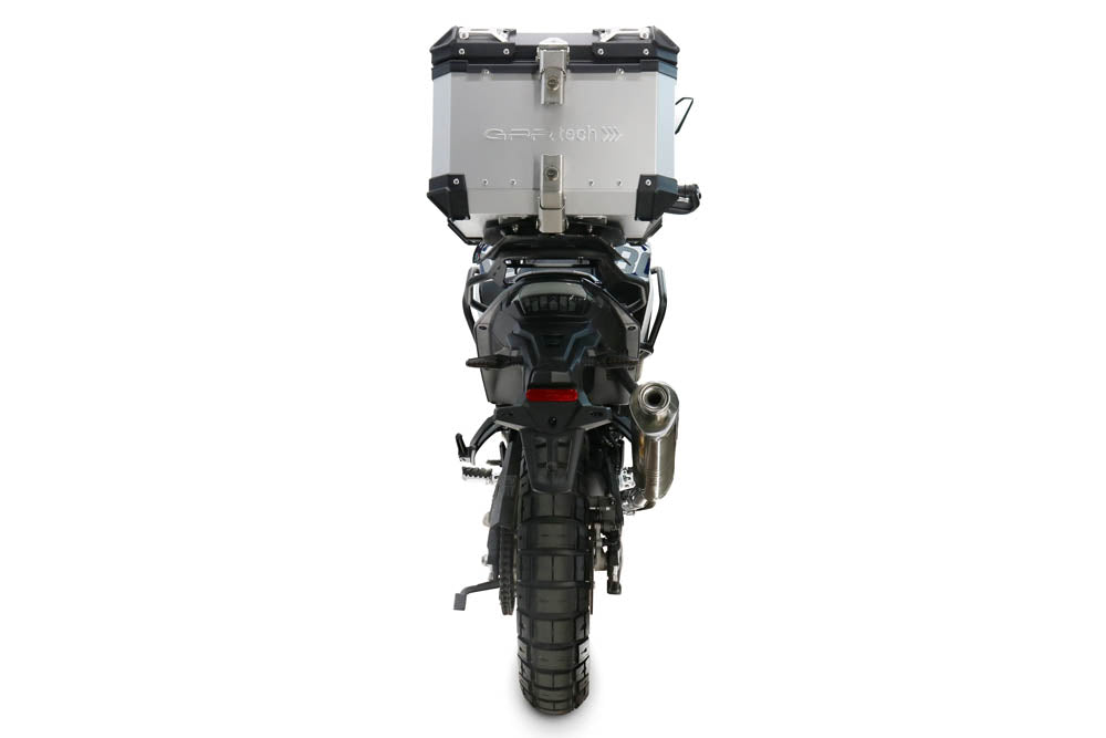 Voge DS 800 Rally 2025-2026 GPR Tech 35L Aluminum Top Case, Silver with Mounting Plate - photo 3