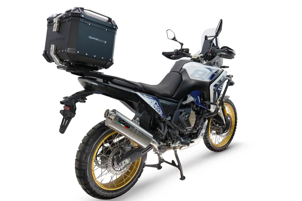 Voge DS 800 Rally 2025-2026 GPR Tech 35L Aluminum Top Case, Black with Mounting Plate - photo 2