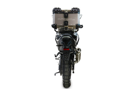 Voge DS 800 Rally 2025-2026 GPR Tech 35L Titanium Top Case, Titanium Natural with Mounting Plate - photo 3
