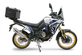 Voge DS 800 Rally 2025-2026 GPR Tech 45L Aluminum Top Case, Black with Mounting Plate - photo 1