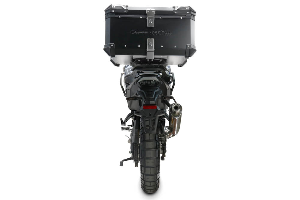 Voge DS 800 Rally 2025-2026 GPR Tech 55L Aluminum Top Case, Black with Mounting Plate - photo 3