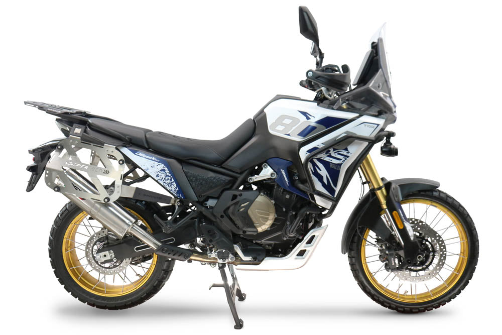 Voge DS 800 Rally 2025-2026 GPR Tech 38+32L Aluminum Side Cases, Black with Pannier Holders - photo 5