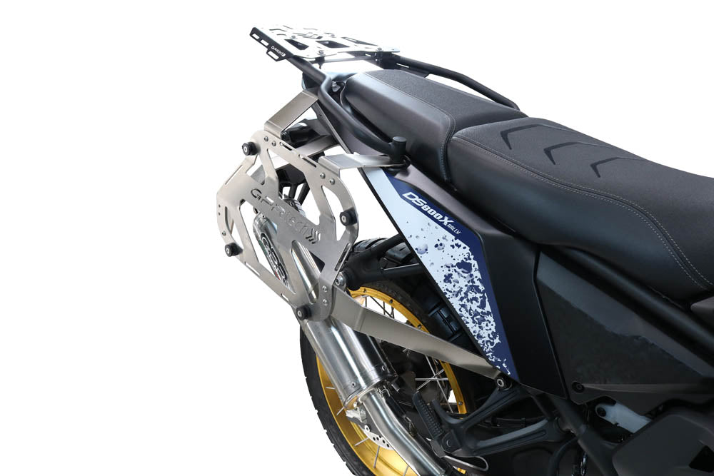 Voge DS 800 Rally 2025-2026 GPR Tech 38+32L Aluminum Side Cases, Black with Pannier Holders - photo 7