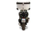 Voge SR 450 X 2026-2027 GPR Tech 45L Aluminum Top Case, Silver, with roof rack and mounting plate - photo 3
