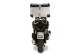 Voge SR 450 X 2026-2027 GPR Tech 35L Aluminum Top Case, Silver, with roof rack and mounting plate - photo 3