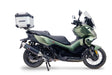 Voge SR 450 X 2026-2027 GPR Tech 26L Aluminum Top Case, Silver, with roof rack and mounting plate - photo 1