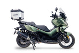Voge SR 450 X 2026-2027 GPR Tech 26L Aluminum Top Case, Silver, with roof rack and mounting plate - photo 1