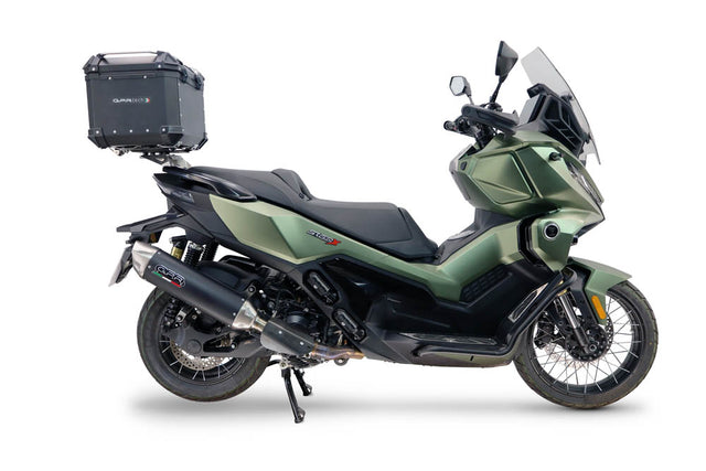 Voge SR 450 X 2026-2027 GPR Tech 26L Aluminum Top Case, Black, with roof rack and mounting plate - photo 1