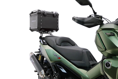 Voge SR 450 X 2026-2027 GPR Tech 26L Aluminum Top Case, Black, with roof rack and mounting plate - photo 4