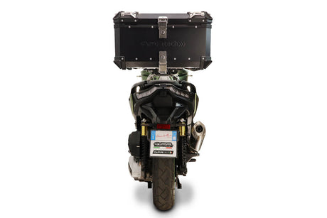 Voge SR 450 X 2026-2027 GPR Tech 45L Aluminum Top Case, Black, with roof rack and mounting plate - photo 3