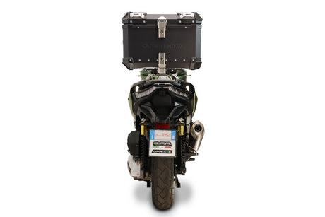 Voge SR 450 X 2026-2027 GPR Tech 35L Aluminum Top Case, Black, with roof rack and mounting plate - photo 3