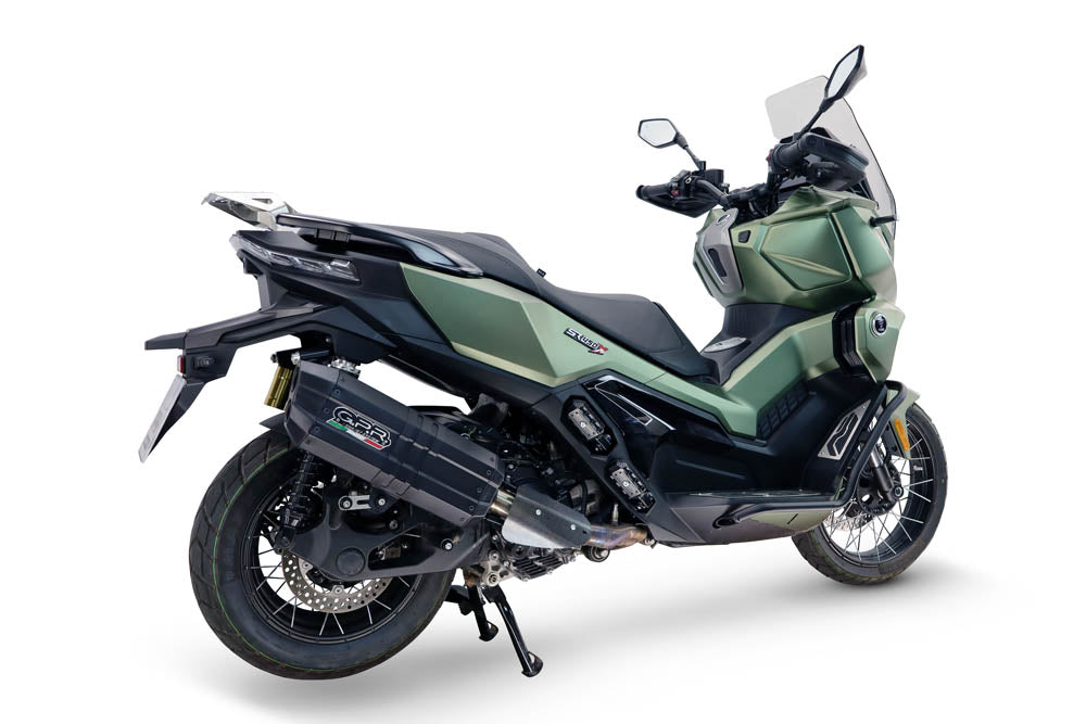 Voge SR 450 X 2026-2027 Exhaust GPR Slip-on Hyper Sonic Black Titanium