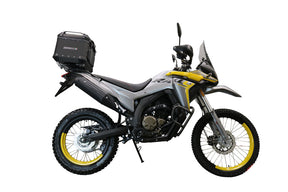 Voge 300 Rally 2025-2026 GPR Tech 35L Aluminum Top Case, Black with Mounting Plate - photo 1