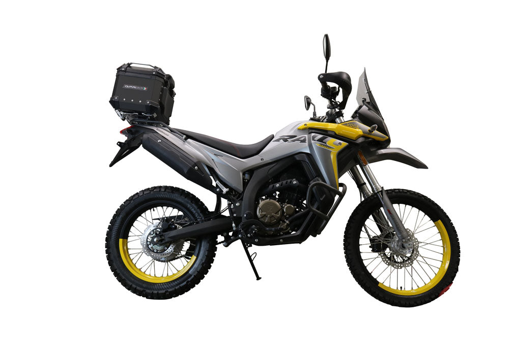 Voge 300 Rally 2025-2026 GPR Tech 26L Aluminum Top Case, Black with Mounting Plate - photo 1