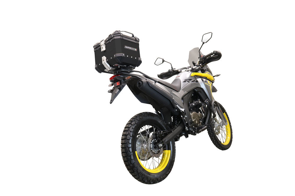 Voge 300 Rally 2025-2026 GPR Tech 26L Aluminum Top Case, Black with Mounting Plate - photo 4