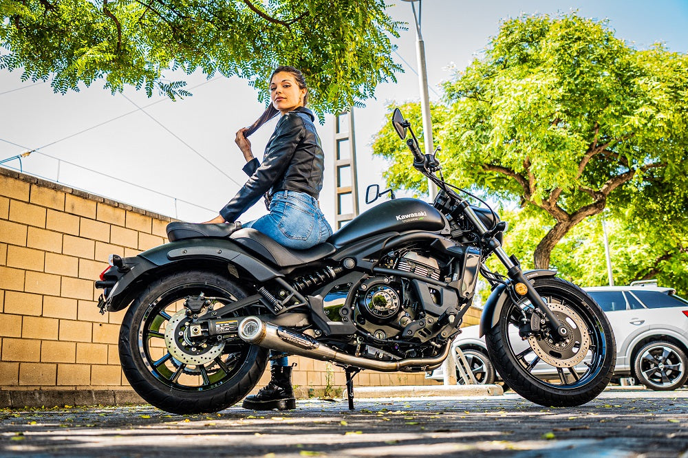 Kawasaki Vulcan 650 2017-2020 Exhaust GPR Full System Powercone Evo - photo 6