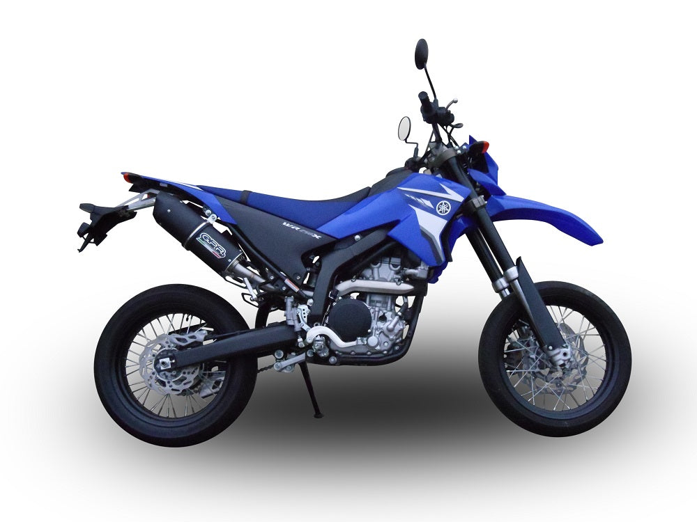 Yamaha WR250X WR250R 2007-2019 Exhaust GPR Slip-on Furore Nero