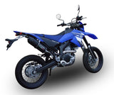 Yamaha WR250X WR250R 2007-2019 Exhaust GPR Slip-on Furore Nero