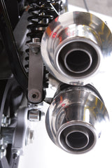 Harley Davidson Xr 1200 2008-2012 Exhaust GPR Double Slip-on Poppy Tondo