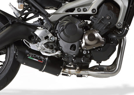 Yamaha Xsr 900 2022-2024 Exhaust GPR Full System Furore Nero