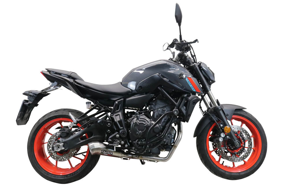 Sistema de escape completo GPR Powercone Evo para Yamaha MT-07 2021-2024
