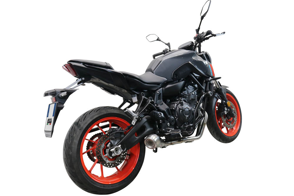 Sistema de escape completo GPR Powercone Evo para Yamaha MT-07 2021-2024