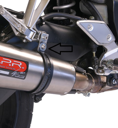 Yamaha Fz.1 - Fazer 1000 2006-2014 Exhaust GPR Slip-on Furore Nero
