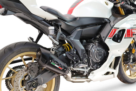 Yamaha YZF R7 2021-2024 Exhaust GPR Full System GP-Revo Black Titanium - photo 4