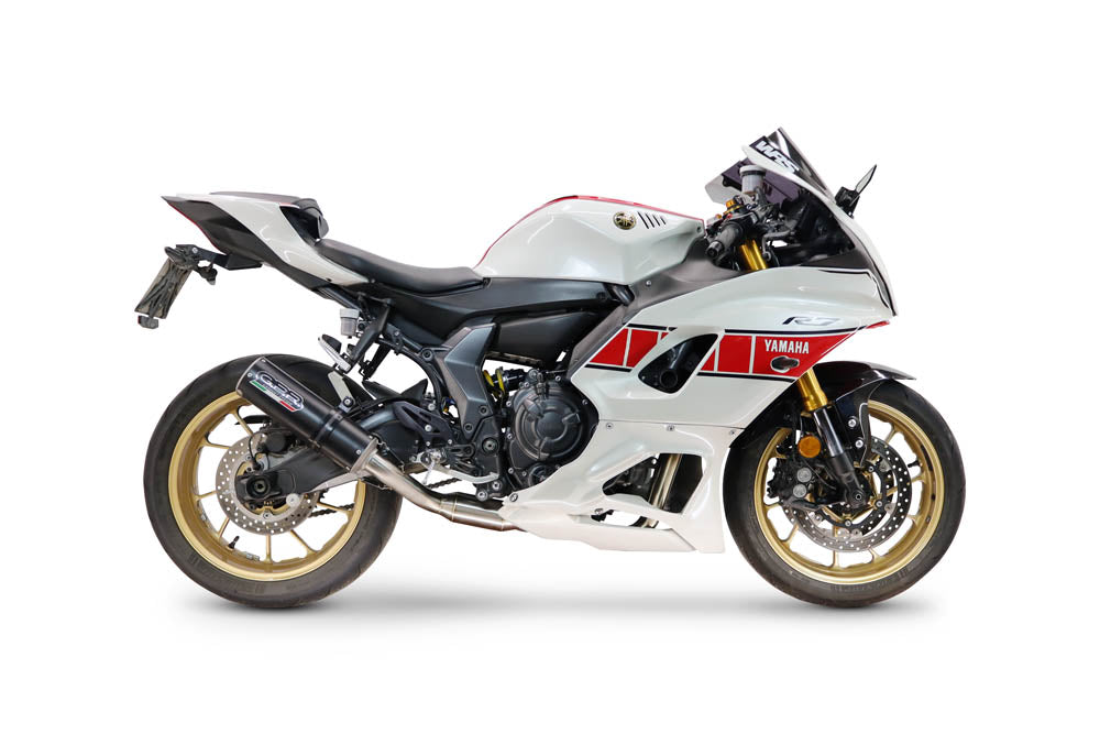 Yamaha YZF R7 2021-2024 Exhaust GPR Full System M3 Black Titanium - photo 2