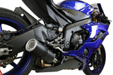 Yamaha Yzf R6 2017-2024 Exhaust GPR Slip-on M3 Black Titanium