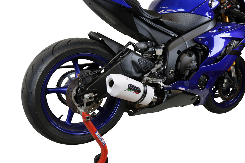 Escape GPR Slip-on Albus Evo4 para Yamaha YZF R6 2017-2025