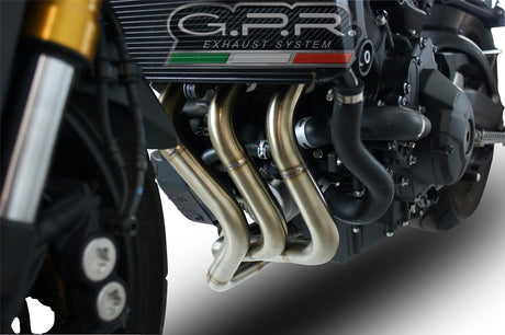 Yamaha Tracer 900 GT 2018-2020 Exhaust GPR Full System Furore Evo4 Nero