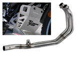 Yamaha Tenere 700 2019-2020 Exhaust GPR Decat Pipe Paracoppa Titanio