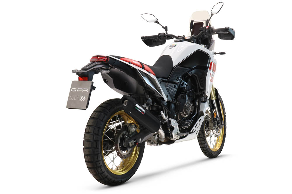 Yamaha Tenere 700 2019-2020 Exhaust GPR Slip-on Furore Evo4 Nero