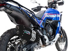 Yamaha Tenere 700 2021-2024 Exhaust GPR Slip-on Hyper Sonic Black Titanium